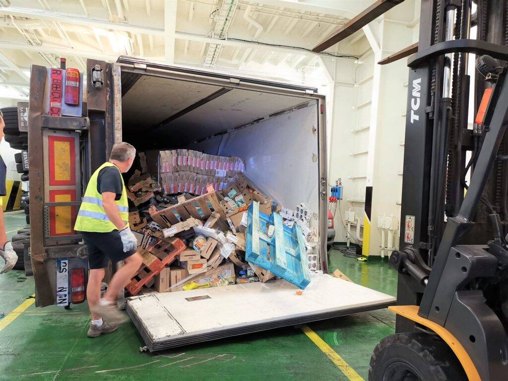 Cargo transport damage